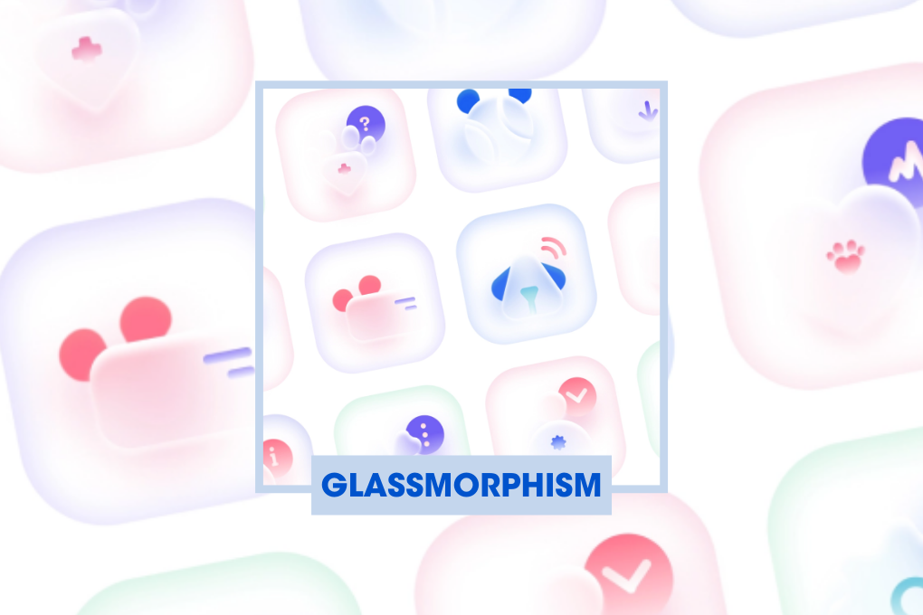 Focus sur la tendance du Glassmorphism